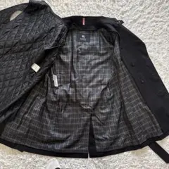 【美品】BURBERRY BLACK LABEL ライナー付き トレンチコート