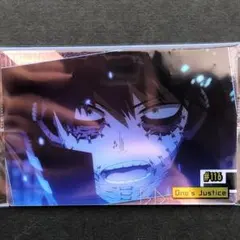 僕のヒーローアカデミアウエハース第一弾ストーリーカードOns's Justice