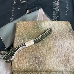 小紋 着物 帯 帯締め　帯揚 4点セットのサムネイル