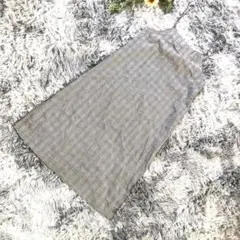 earth music&ecology【M】千鳥格子柄 ノースリーブ ワンピース