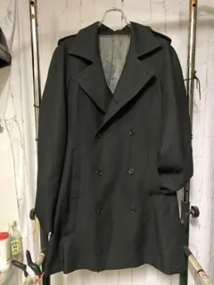 Used古着DOMONダブルコート　ドロップショルダー