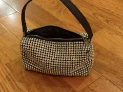 alexanderwang ラインストーン ハンドバッグ ピンクゴールド - メルカリ