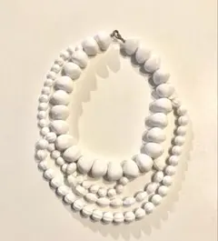 【希少】FLORIAN フローリアン ネックレス ホワイト