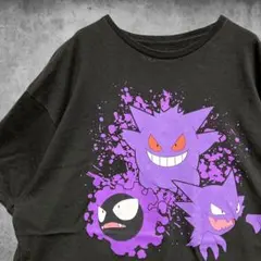 BONY キャラ Tシャツ 古着 ポケモン ポケットモンスター ゲンガー アニメ