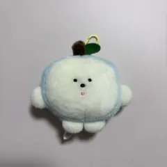 求心フレンズ　ぬいぐるみキーホルダー　青りんご