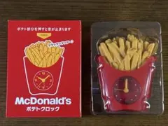 マクドナルド ポテトクロック 置き時計 目覚まし時計のサムネイル