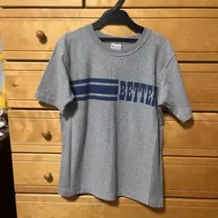 Champion BETTERプリント グレー Tシャツ S