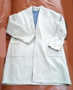 本日終了　セシール　綿　薄いコート 　ノーカラー