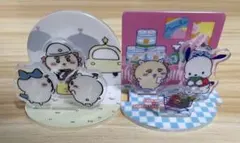 ちいかわ サンリオ シーサー ポチャッコ ハチワレ アクスタ