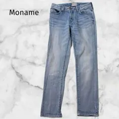 ＊Moname＊モナーム【25】テーパード デニム ジーンズ　キレイめのサムネイル