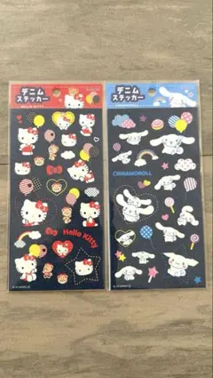 ハローキティ デニムストラップ　デニム　キティー サンリオ　激レア　レトロ ハローキティ デニムストラップ デニム キティー サンリオ 激レア