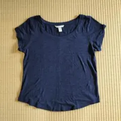 BANANA REPUBLIC ネイビー Tシャツ Mのサムネイル