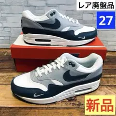 【箱付き新品】ナイキ エアマックス 1 ダークティール グリーン 27 NIKE