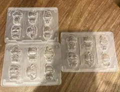 サンリオ　なかよしシールグミ　型　Aのみ　3点セット