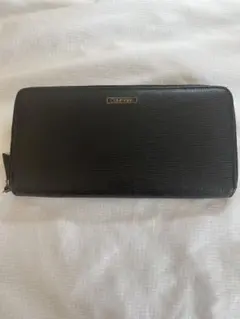 ブラックレザーカルバンクライン長財布