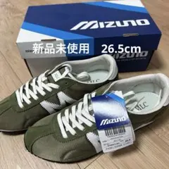 Mizuno MLC-00 26.5cm カーキ×ホワイトスニーカー