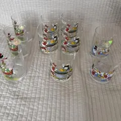 レア ディズニー ×コカコーラ　ホログラス コップ　10個セット　平成レトロ