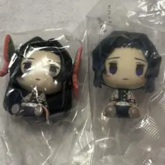 鬼滅　一番くじ 鬼滅の刃 雷の兄弟 D賞 ちょこのっこフィギュア しのぶ　カナエ