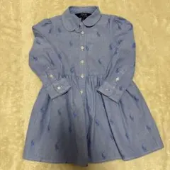 ラルフローレン キッズ　ロゴワンピース　3T