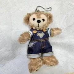 ダッフィー　ぬいぐるみキーホルダー　美品