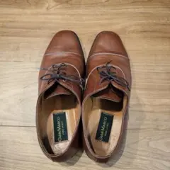 GIANNI MARCO ブラウン レースアップシューズ