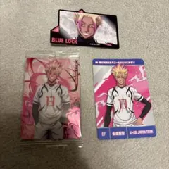ブルーロック 士道龍聖 カード・ステッカーセット