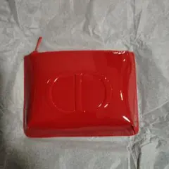 DIOR TROUSSE POUCH　クリスチャンディオール レッドポーチ 箱付