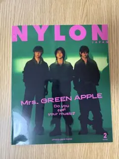 NYLON JAPAN 2月号 Mrs. GREEN APPLE