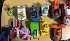 【中古】パウ・パトロール ベーシックビークルセット 12台