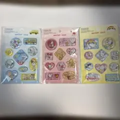 スヌーピー ウォーターシール 3パックセット