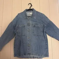 【一度使用】ZARA ジャケット　ライトブルー XS