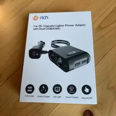 te-rich 車用DCシガレットライター電源アダプター