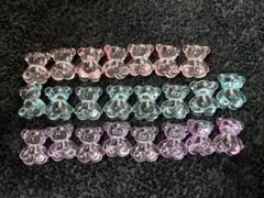 透明クマチャーム