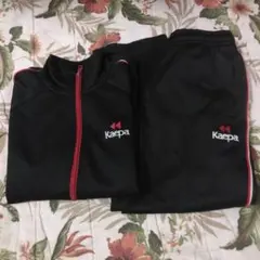 Kaepa ジャージ 上下セットアップ ブラック