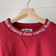 Acne Studios (アクネ ストゥディオズ) スウェット　レッド