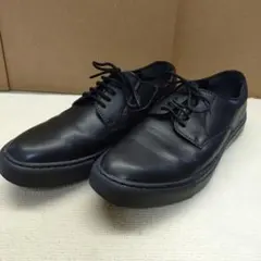 GREEN LABEL RELAXIN ブラックレースアップシューズ　25.5