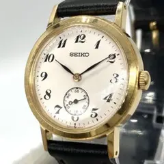 SEIKO 2628-0010 シルバー ラウンド アラビア数字 スモセコ - メルカリ