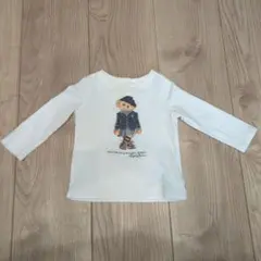 Ralph Lauren ポロベア長袖Tシャツ 80/48　12M