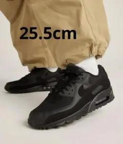 ナイキ　エアマックス95 トリプルブラック　25.5cm