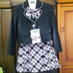 最終お値下げ♪新品【110】入学、卒業フォーマルスーツ五点セット