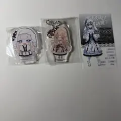 魔法少女ノ魔女裁判　キャラカード　ミニアクスタ　アクリルキーチェーン　氷上メルル