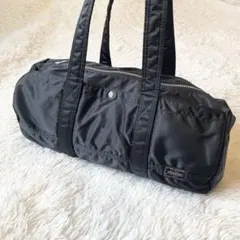 PORTER 吉田カバン タンカー ミニボストン ドラムバッグ ブラック 日本製