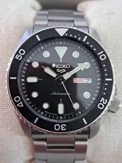 9月末迄、値下中！SEIKO 5スポーツ SBSA005 黒　純正化粧箱やコマ付 SBSA005 – 5 スポーツ – セイコーオンラインストア | 時計