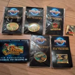 USJ ピンバッジ 7点セット
