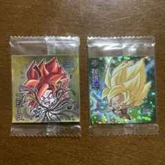 ドラゴンボールウエハースシール ブロリー5000枚限定 ゴジータ20000枚