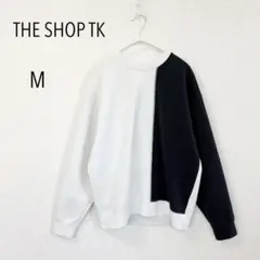 THE SHOP TK バイカラートレーナー Mのサムネイル