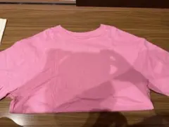 GAP ロゴプリントTシャツ ピンク Lサイズ