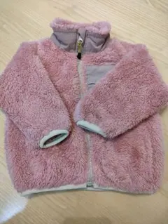 ベビー キッズ ボアジャケット ピンク もこもこ