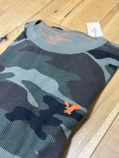 新品未使用 カモ柄 サーマル 春物 アメリカンイーグル M アメカジのサムネイル