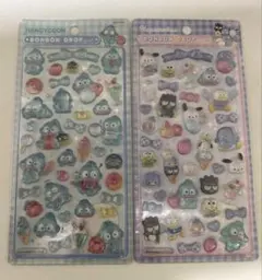 ボンボンドロップシール ハンギョドン＆はぴだんぶい 2種【正規品】